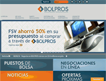 Tablet Screenshot of bolpros.com